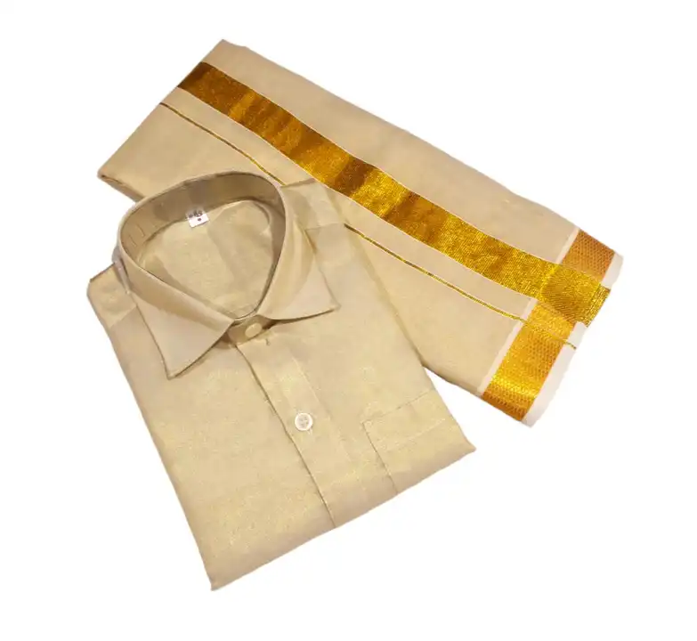Tissues dhotie set uploaded by SRI AMMAN SAREES MANUFACTURE on 1/2/2024