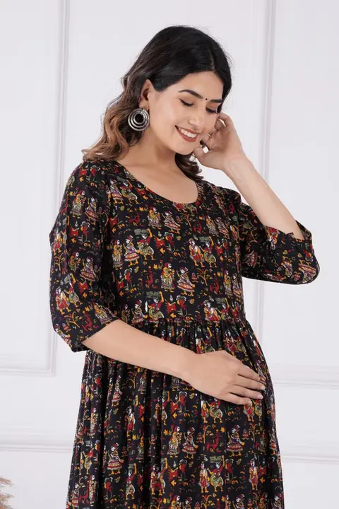 Maternity gown beautifully comfortable  uploaded by Ganpati collection on 1/3/2024