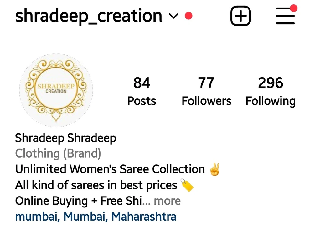 Post image Shradeep collection has updated their profile picture.