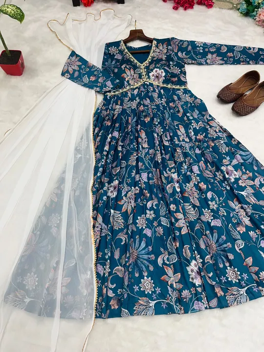 Aliya cut dress cotton by cotton uploaded by Suyukti Creation on 1/3/2024