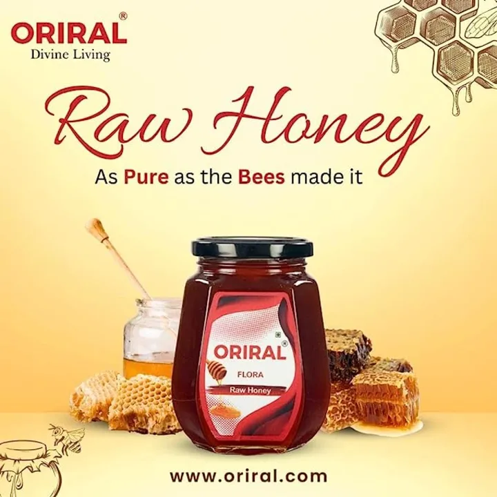 Multi Flora Raw Honey | 500g uploaded by ORIRAL PRIVATE LIMITED on 1/3/2024
