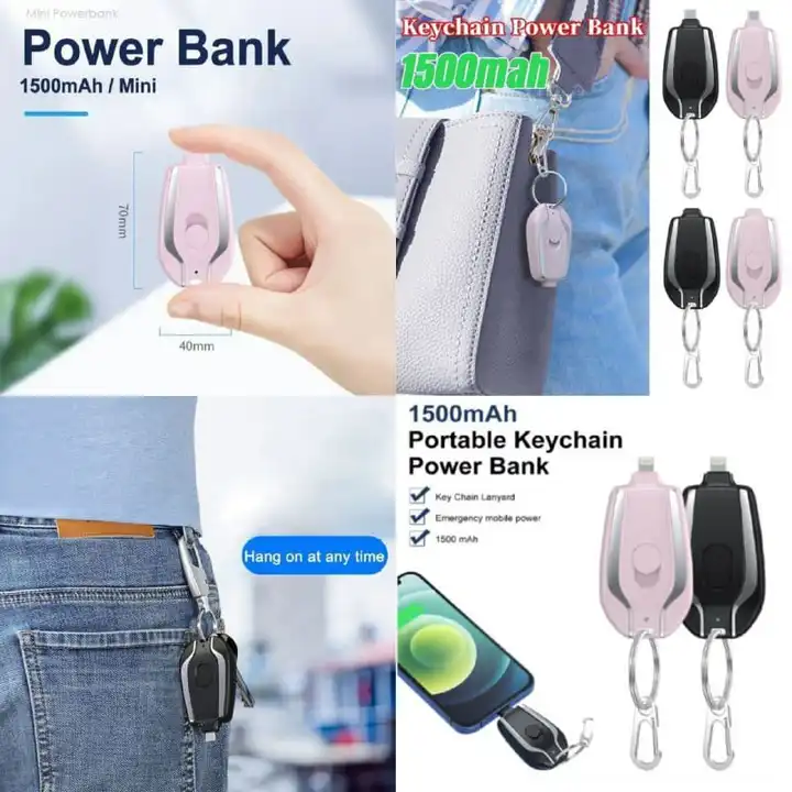 Key chain Mini power bank uploaded by business on 1/3/2024