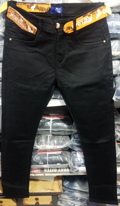 Z Black 🖤 Basic Silky Fabric Jeans 👖🔥 For Men  uploaded by business on 1/3/2024
