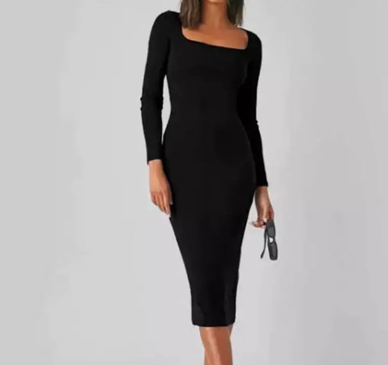 Bodycon midi one-piece uploaded by business on 1/4/2024