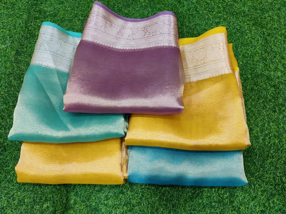 Pure Tissue  uploaded by M.S Silk Saree on 1/4/2024