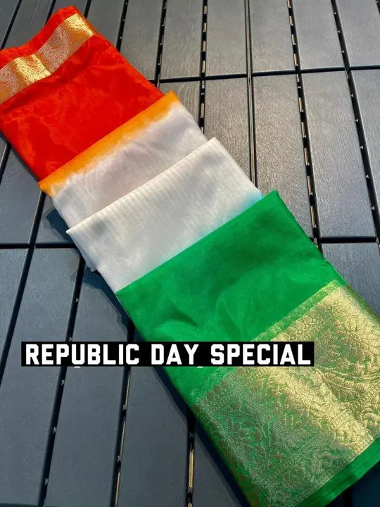 Republic Day Special Saree... uploaded by Krasiv on 1/4/2024
