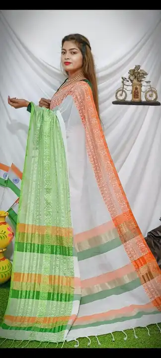 Republic Day Special Saree... uploaded by Krasiv on 1/4/2024