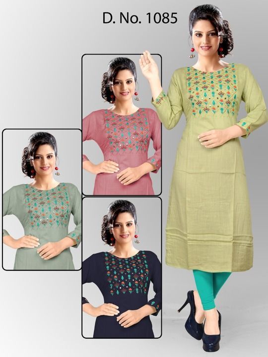 Casual & occasionally wear kurti  uploaded by business on 3/24/2021