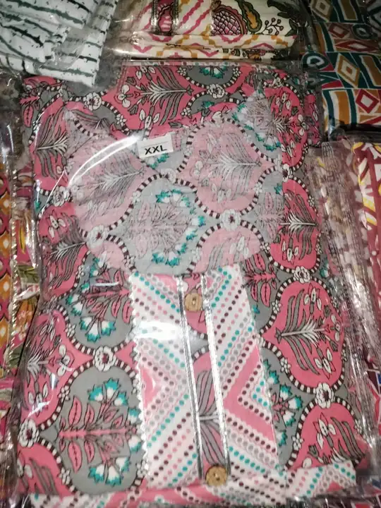 Jaipur cotton kurti set 2 piece  uploaded by Fashion Mantra on 1/4/2024