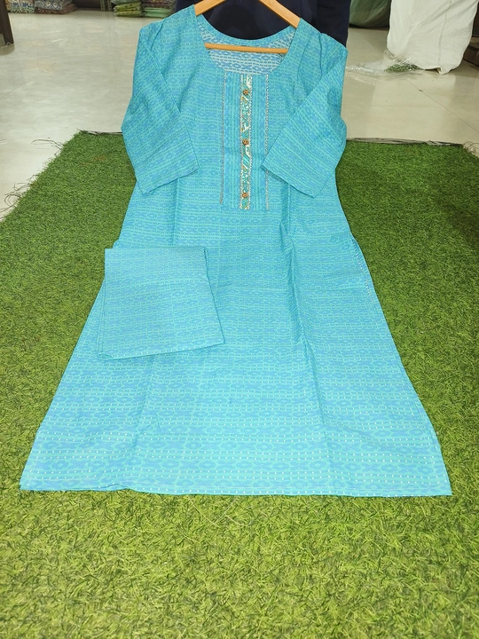 Kurti with Pent  uploaded by R K Textiles  on 1/4/2024