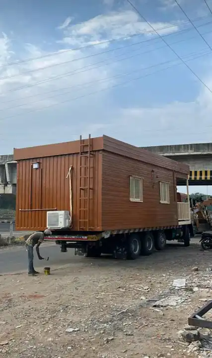Portable house cabin with balcony  uploaded by business on 1/4/2024