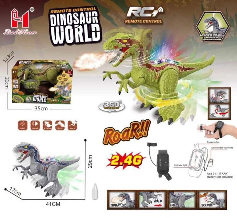 Remote control dinosaur  uploaded by BHTOYS on 1/4/2024