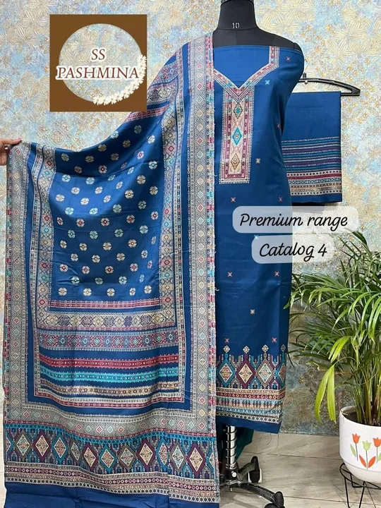 Pashmina suits uploaded by B ikonic on 1/4/2024