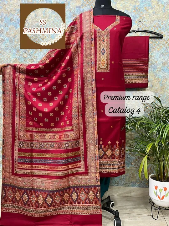 Pashmina suits uploaded by B ikonic on 1/4/2024