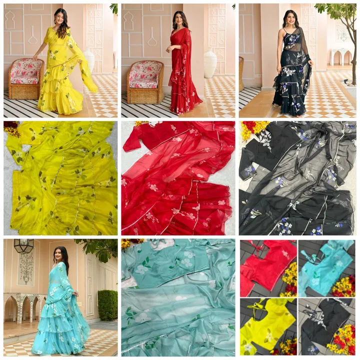 Ready to wear saree uploaded by MAHADEV FASHION on 1/5/2024