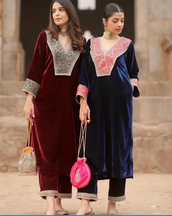 Premium velvet  uploaded by Pink city Fashion and Jaipur Kurtis on 1/5/2024