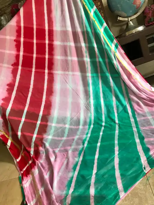 Chiffon saree with zari modal silk border  uploaded by The print house  on 1/5/2024