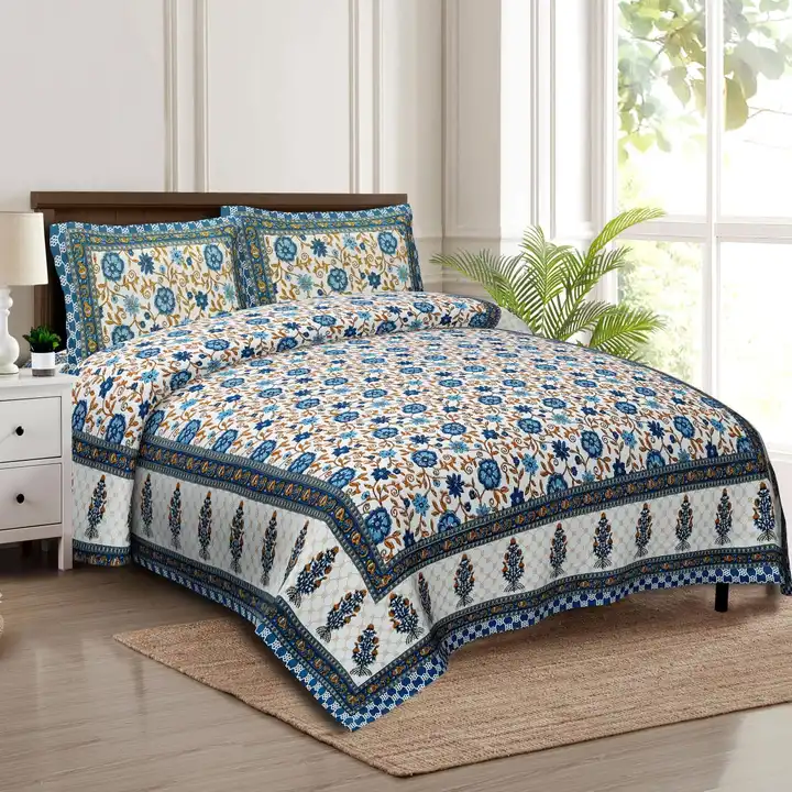 King size cotton bedsheet  uploaded by The print house  on 1/5/2024