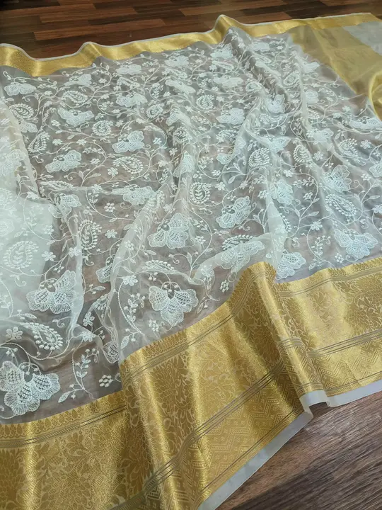 Organza  uploaded by M.S Silk Saree on 1/5/2024
