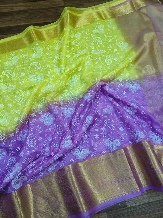 Organza  uploaded by M.S Silk Saree on 1/5/2024