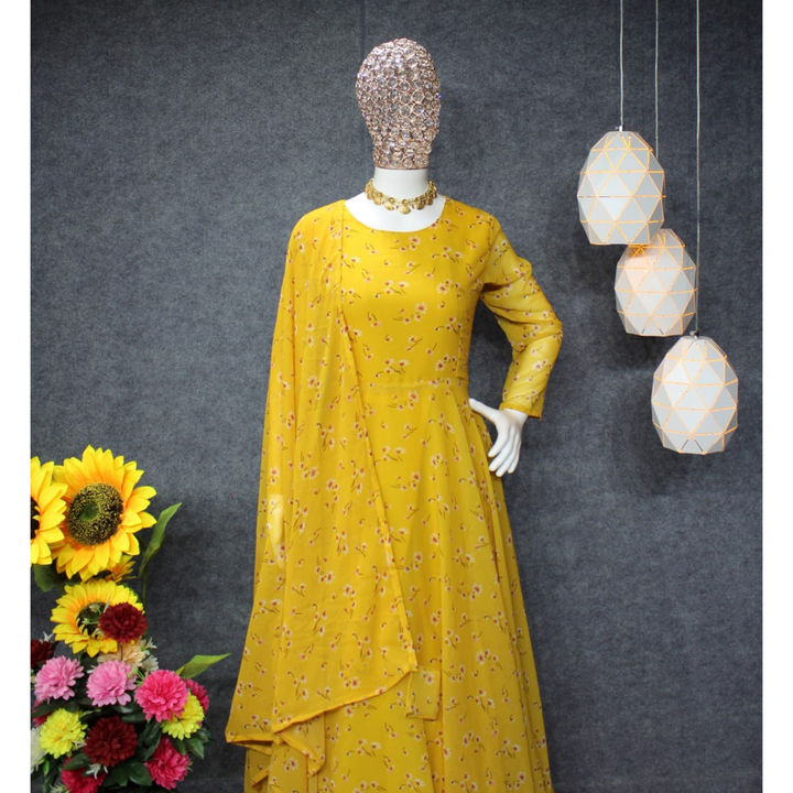 Anarkali Gown  uploaded by ROYAL OVERSEAS on 1/5/2024