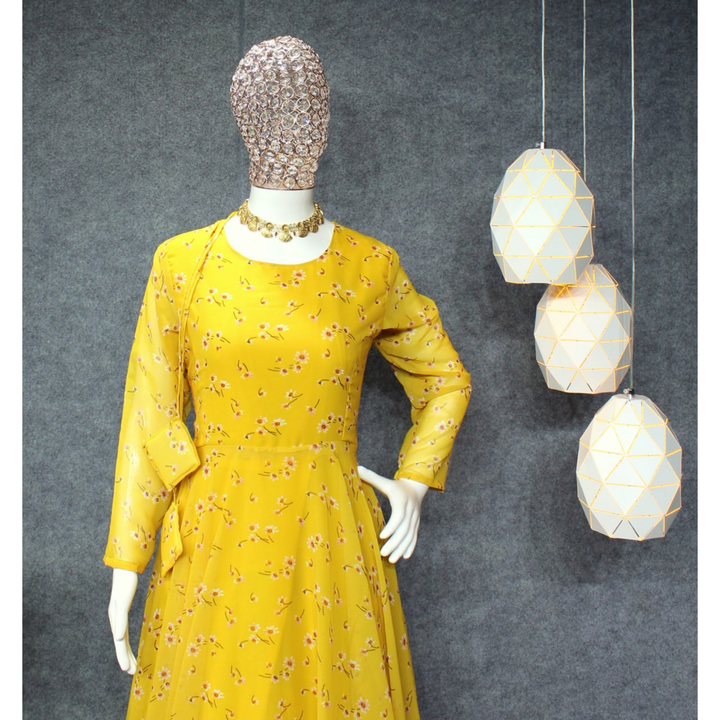 Anarkali Gown  uploaded by ROYAL OVERSEAS on 1/5/2024