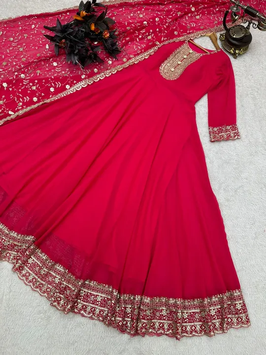 Gown uploaded by Taha fashion from surat on 1/5/2024