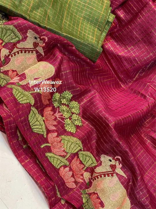 BHAGALPURI KOTA STPLE SAREE  uploaded by S.N.COLLECTIONS  on 1/5/2024