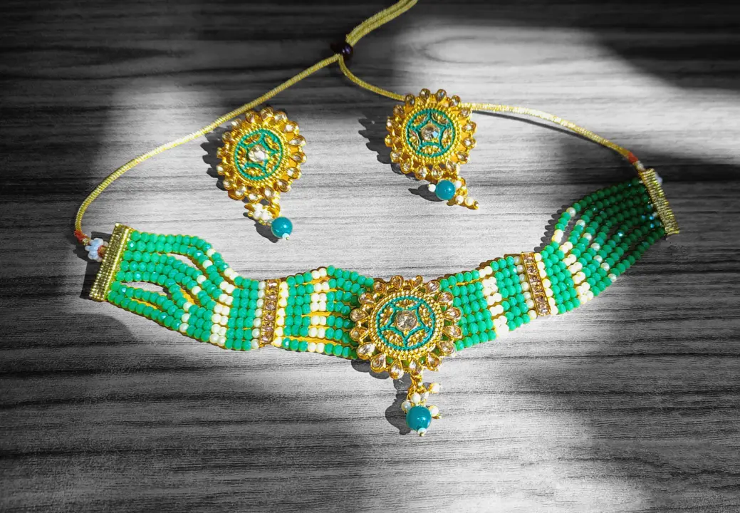 Rajwadi jewellery set  uploaded by Krishna collection on 1/5/2024