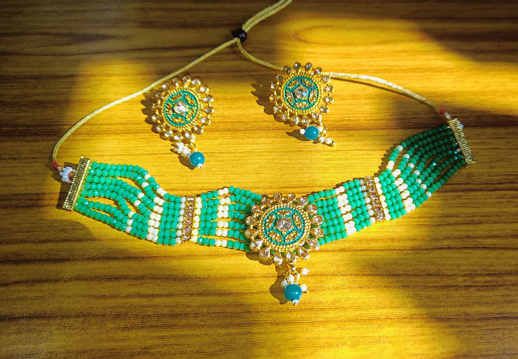 Rajwadi jewellery set  uploaded by business on 1/5/2024
