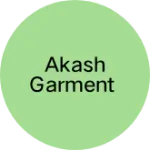 Business logo of Akash garment