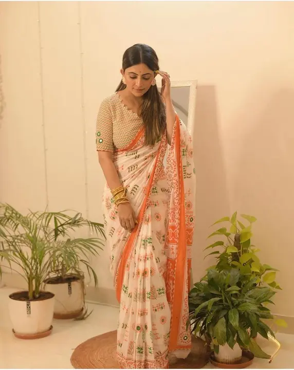 Catalogue :TIRANGA*

ENJOY OUR *REPUBLIC* DAY WITH THIS SAREE

*🥻 Saree Fabric: Heavy  lilen digita uploaded by business on 1/6/2024
