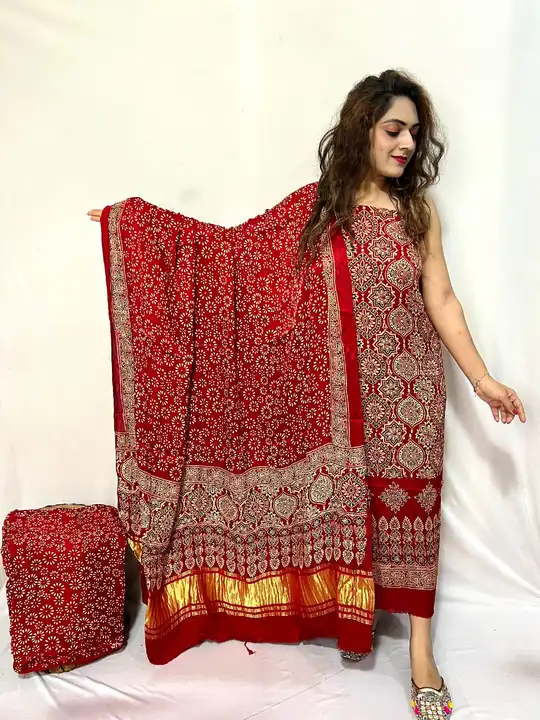 Product uploaded by ajrakh saree on 1/6/2024