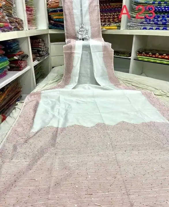 Sequence handloom saree huge demand  uploaded by Bengal saree house on 1/7/2024