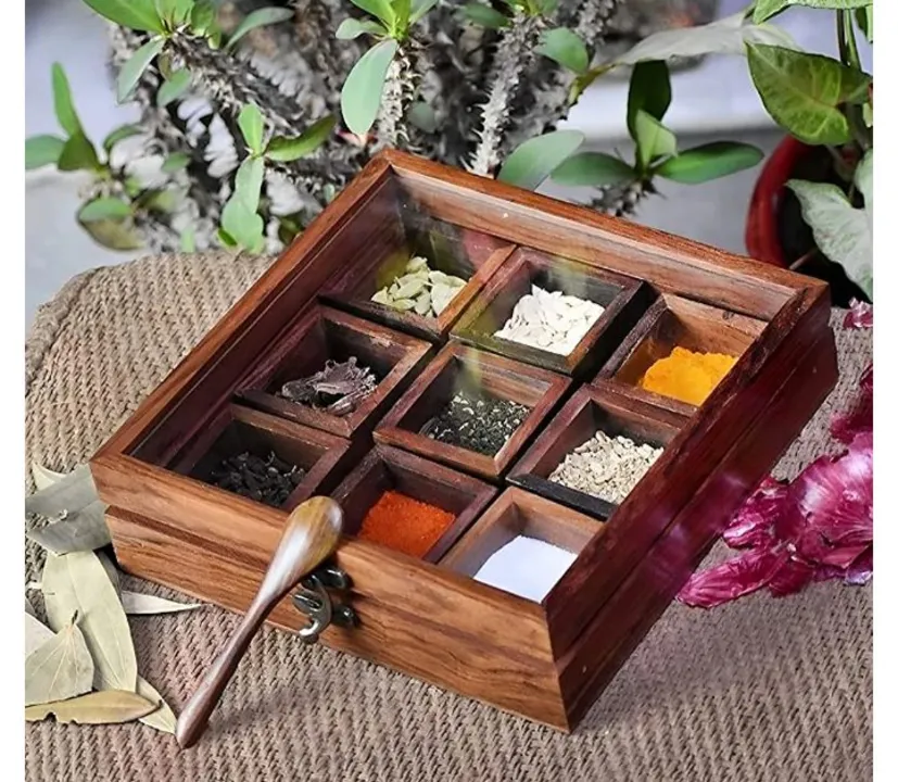 Spice Box with Spice Box for Kitchen/Masala Box for Kitchen uploaded by business on 1/7/2024