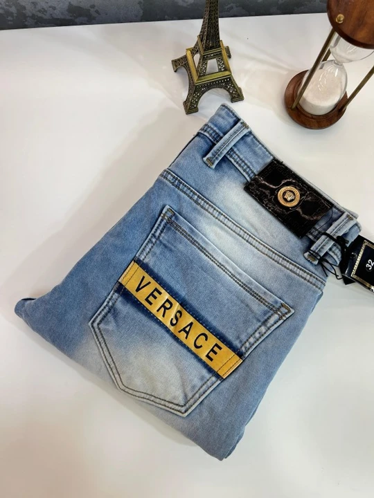 VERSACE PRINT PREMIUM IMPORTED DENIM uploaded by The Fashion Factory on 1/7/2024