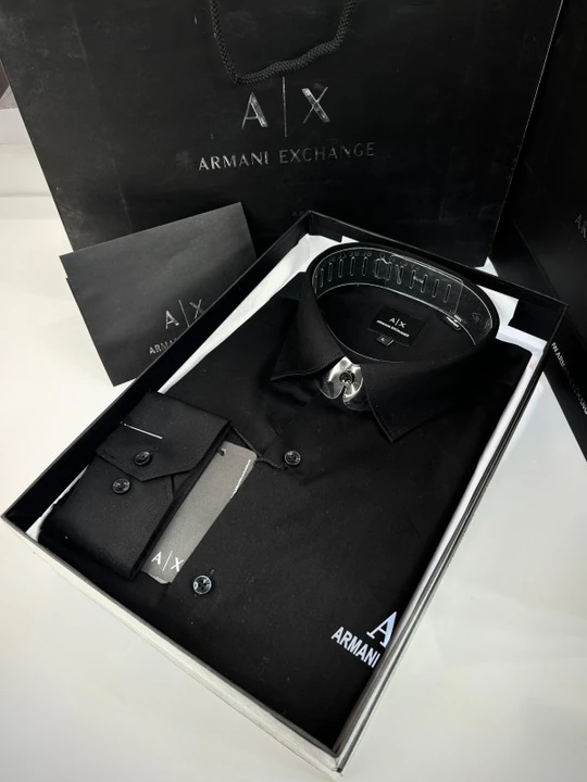 ARMANI EXCHANGE REFLECTIVE VERY PREMIUM SHIRTS uploaded by The Fashion Factory on 1/7/2024