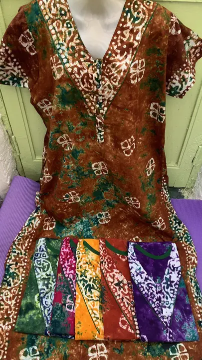 Heavy batic Kaftan & 3 button nighty uploaded by Deepak garments on 1/7/2024
