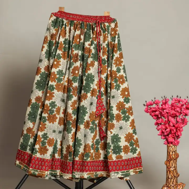 Pure cotton skirt  uploaded by The print house  on 1/7/2024