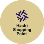 Business logo of Haidri shopping point