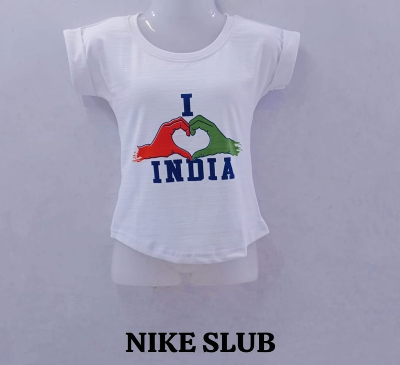 Girls tiranga t shirt  uploaded by Tanvi enterprises on 1/7/2024