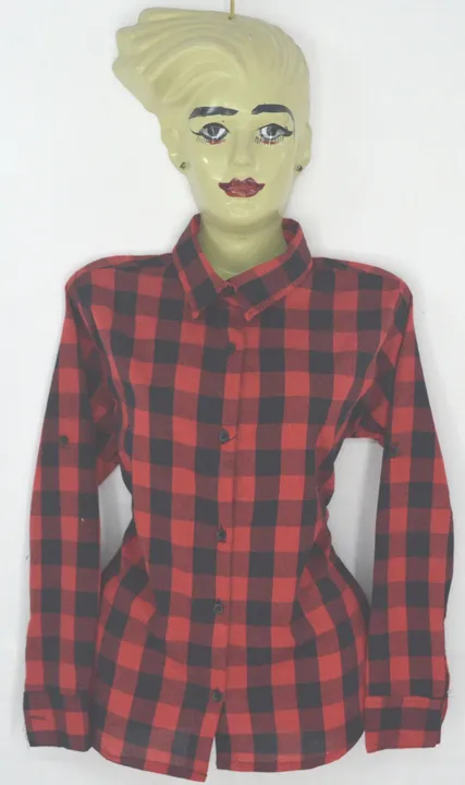 Women Cotton Check Shirts uploaded by business on 1/7/2024