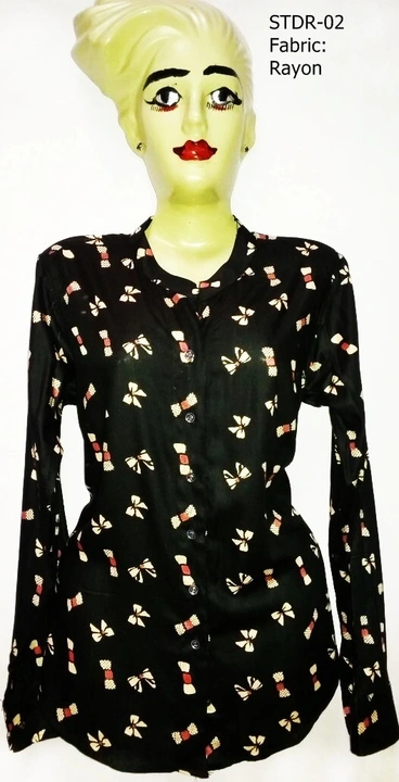 Women Rayon Printed Shirts uploaded by business on 1/7/2024