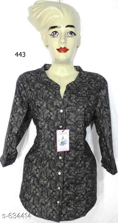 Women Printed Cotton Shirts  uploaded by business on 1/7/2024