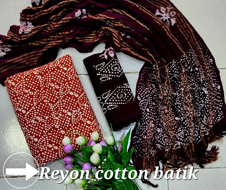 Rayon cotton batik uploaded by Shah textile on 1/7/2024