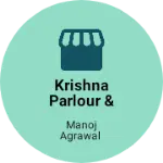 Business logo of Krishna Parlour & provision store