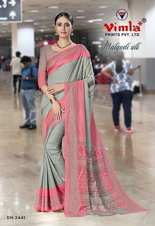 Malgudi Silk Uniform Saree uploaded by Vimla Prints on 3/13/2020