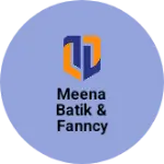 Business logo of Meena batik & fanncy suit