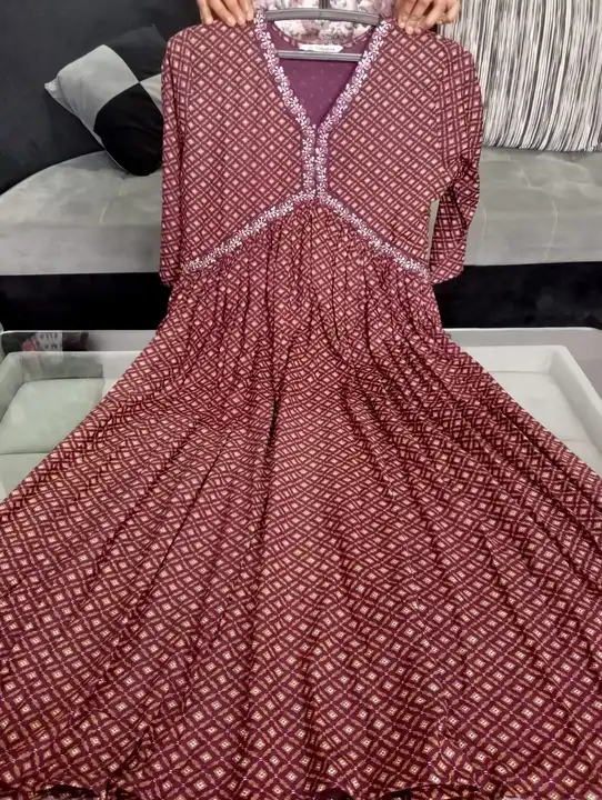 Alia gown..!! uploaded by Kurtis Manufacturer on 1/8/2024