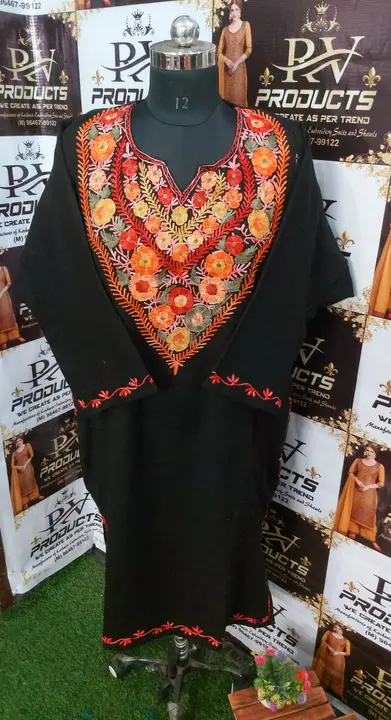 Wollen embroidery kashmiri pheran uploaded by Rv Products on 1/9/2024